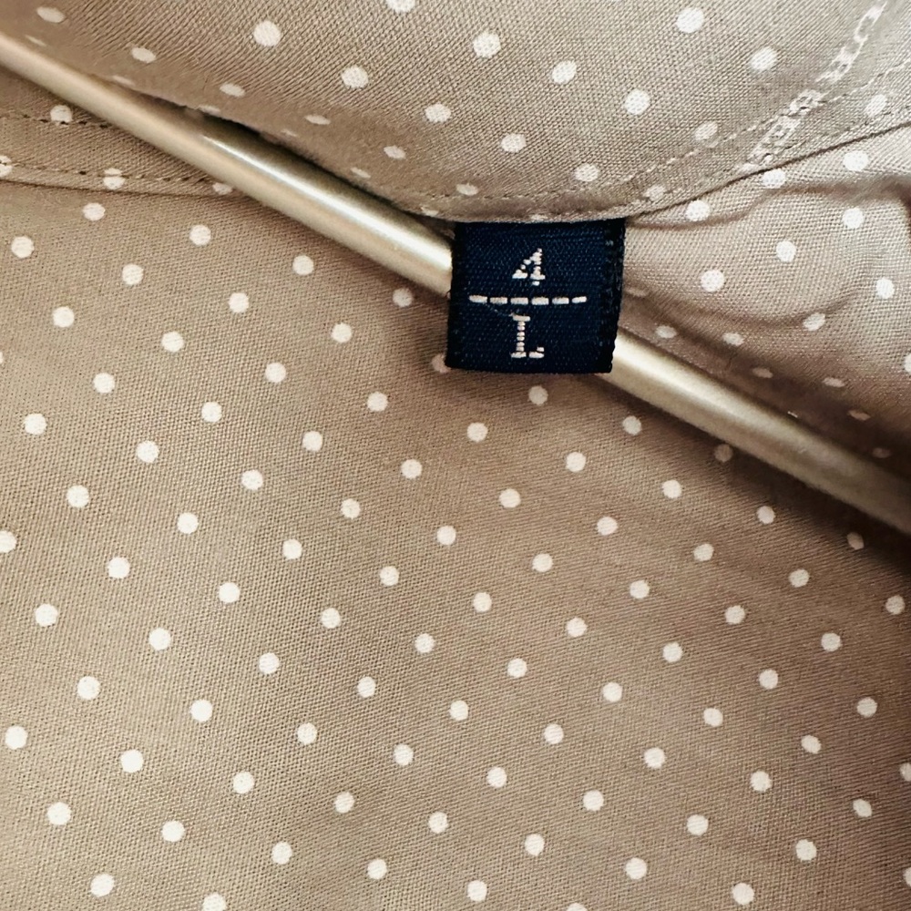 Burberry London button down shirt polka dot grey - Picture 8 of 10